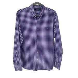 Vineyard Vines Slim Fit Tucker Gingham Button-Down Shirt Large